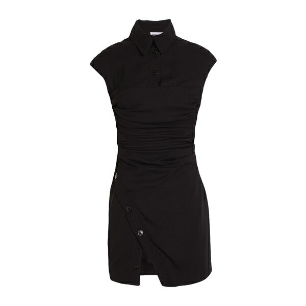 【送料無料】 モスキーノ レディース ワンピース トップス Mini dresses Black