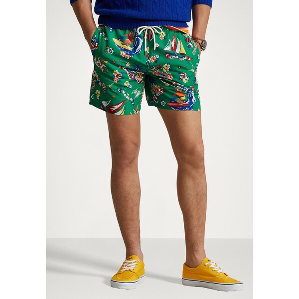 ラルフローレン メンズ サンダル シューズ TRAVELER MID TRUNK - Swimming shorts - green