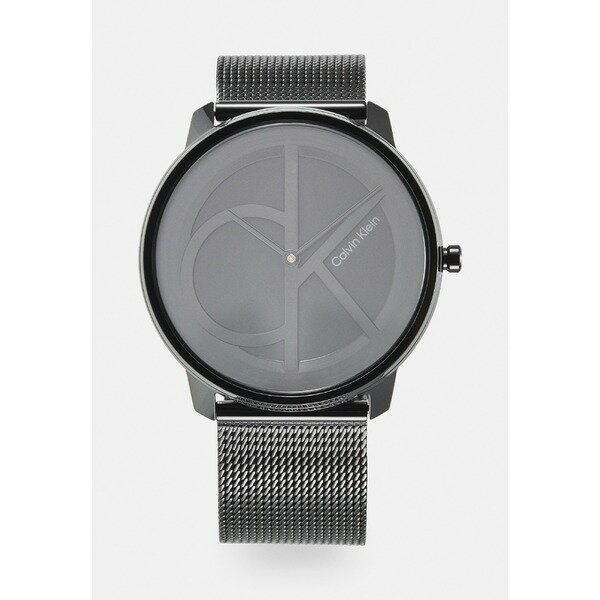 カルバンクライン 腕時計（メンズ） カルバンクライン メンズ 腕時計 アクセサリー ICONIC MESH UNISEX - Watch - black