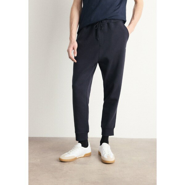 ボス メンズ サンダル シューズ HADIKO - Tracksuit bottoms - dark blue