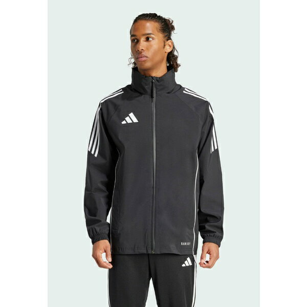 ǥ  Хåȥܡ ݡ TIRO 24 RAIN - Training jacket - black white