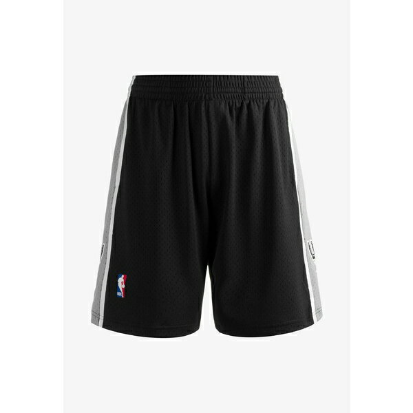 ミッチェル&ネス メンズ バスケットボール スポーツ NBA SAN ANTONIO SPURS - Shorts - black/black