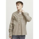 ブレンド メンズ サンダル シューズ BHOVERSHIRT - Summer jacket - crockery