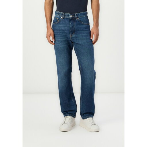 ドライコーン メンズ デニムパンツ ボトムス HIGHT - Straight leg jeans - blue ドライコーン メンズ デニムパンツ ボトムス HIGHT - Straight leg jeans - blue