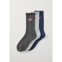 ニューバランス メンズ サンダル シューズ PATCH LOGO MIDCALF UNISEX - Socks - multi
