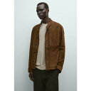 マッシモ ドゥッティ メンズ サンダル シューズ Leather jacket - mottled brown