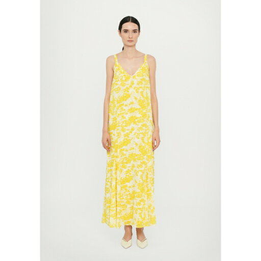 マックス アンド コー レディース ワンピース トップス ODE - Maxi dress - light yellow マックス アンド コー レディース ワンピース トップス ODE - Maxi dress - light yellow