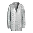 【送料無料】 ヴァレンティノ ガラヴァーニ レディース カーディガン アウター Cardigans Silver