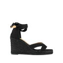 【送料無料】 カスタニエール レディース サンダル シューズ Espadrilles Black(4)