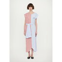 モスキーノ レディース ワンピース トップス DRESS - Shirt dress - multi light blue