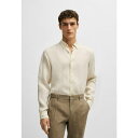 ボス メンズ サンダル シューズ LIAM - Shirt - open white eleven