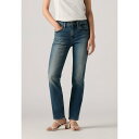 リーバイス レディース デニムパンツ ボトムス 724¢ HIGH RISE STRAIGHT - Straight leg jeans - dark blue denim(4)