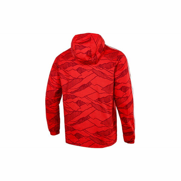 adidas アディダス メンズ スニーカー 【Men's adidas Soccer/Football Training Windproof Quick Dry Casual Woven Hooded Jacket Red GR0683】 サイズ US_M_M