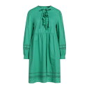 マックス アンド コー レディース ワンピース トップス Short dresses Green