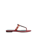 ヴェルサーチ レディース サンダル シューズ Toe strap sandals Red