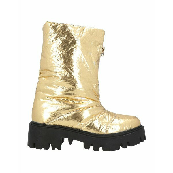 【送料無料】 ニラアンドニラ レディース ブーツ シューズ Ankle boots Gold