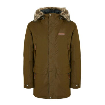 コロンビア COLUMBIA メンズ ジャケット＆ブルゾン アウター South Canyon Long Down Parka Military green