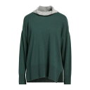 【送料無料】 ロッソピューロ レディース ニット&セーター アウター Turtlenecks Green