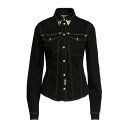 【送料無料】 ベルサーチ レディース シャツ トップス Denim shirts Black