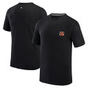 トッミーバハマ メンズ Tシャツ トップス Cincinnati Bengals Tommy Bahama Bali Beach TShirt Black