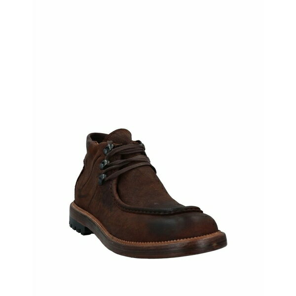 シルバノ・サセッティ SILVANO SASSETTI メンズ ブーツ＆レインブーツ シューズ Ankle boots Dark brown