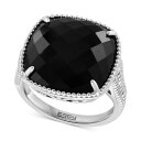 GtB[ RNV fB[X O ANZT[ EFFY&reg; Onyx Statement Ring in Sterling Silver Sterling Silver