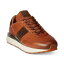 ラルフローレン メンズ スニーカー シューズ Men's Train 89 Lace-Up Sneakers Polo Tan