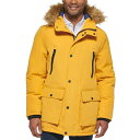 クラブルーム メンズ ジャケット＆ブルゾン アウター Men 039 s Parka with a Faux Fur-Hood Jacket, Created for Macy 039 s Yellow