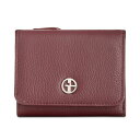 Wj xj[j Y z ANZT[ Softy Leather Trifold Wallet, Created for Macy's Wine/Silver