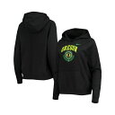 ナイキ レディース パーカー・スウェットシャツ アウター Women's Black Oregon Ducks Varsity Fleece Tri-Blend Raglan Pullover Hoodie Black