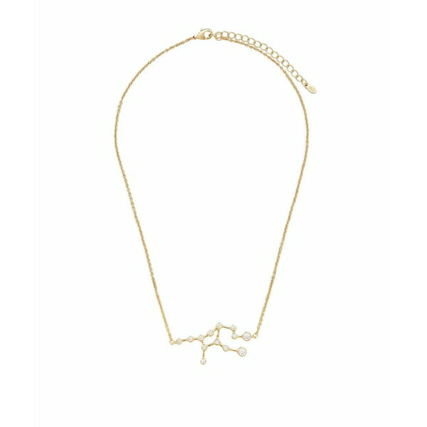 X^[OtH[Go[ fB[X lbNXE`[J[Ey_ggbv ANZT[ Women's When Stars Align Constellation Necklace in 14k Gold Plate Virgo