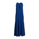 【送料無料】 ヴィクトリア ベッカム レディース ワンピース トップス Maxi dresses Bright blue