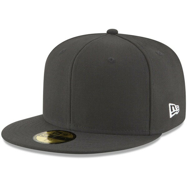 ニューエラ メンズ 帽子 アクセサリー New Era Blank 59FIFTY Fitted Hat Graphite