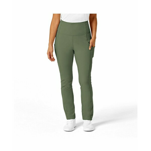 ウィンク レディース カジュアルパンツ ボトムス Plus Size RENEW Straight Leg Yoga Scrub Pant Ceil ..