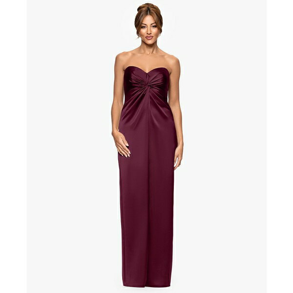 エスケープ レディース ワンピース トップス Women's Sleeveless Maxi Dress Wine(4)