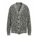 【送料無料】 グリフォーニ メンズ カーディガン アウター Cardigans White