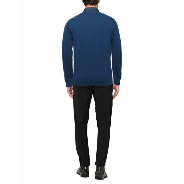 【送料無料】 マロ メンズ ニット&セーター アウター Sweaters Blue
