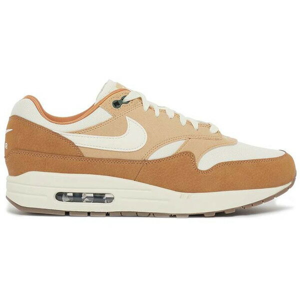 楽天astyNike ナイキ レディース スニーカー 【Nike Air Max 1 '87 Wheat （Women's）】 サイズ US_7.5（24.5cm） White/Wheat-Flax-Outdoor Green-Gum Medium Brown