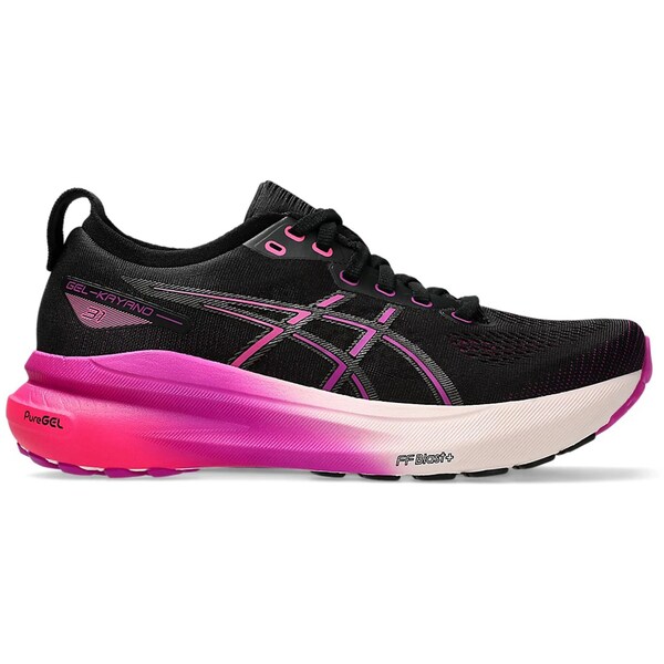ASICS アシックス レディース スニーカー 【ASICS Gel-Kayano 31 Black Bold Magenta (Women's)】 サイズ US_7.5(24.5cm) Black/Bold Magenta