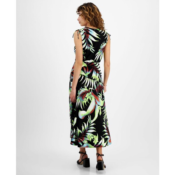 ライチェルレイチェルロイ レディース ワンピース トップス Women's Eulalie Shoulder-Tie High-Low Dress Lime Tropical