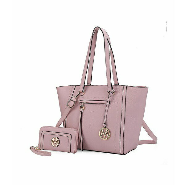 楽天astyMKFコレクション レディース 財布 アクセサリー Alexandra Women s Tote Bag with Wallet by Mia K Pink