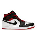 Jordan ジョーダン メンズ スニーカー 【Jordan 1 Mid Gym Red Black Toe】 サイズ US_9(27.0cm) White/Black-Gym Red(4)
