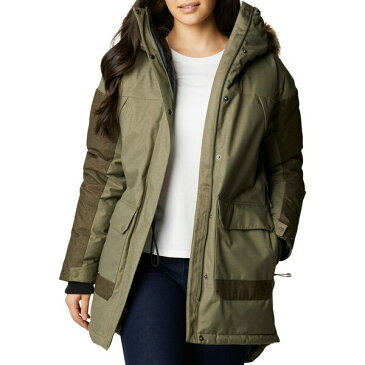 コロンビア レディース ジャケット＆ブルゾン アウター Columbia Women's Mount Si Down Parka Stone Green/Olive Green