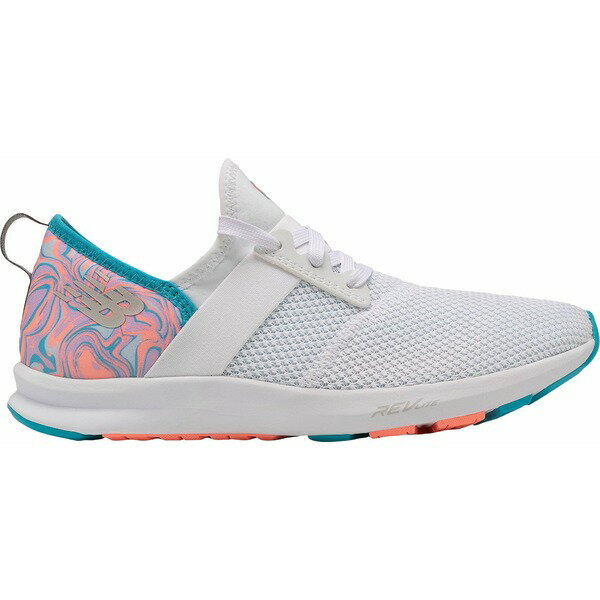 ニューバランス レディース スニーカー シューズ New Balance Women's Fuel Core NERGIZE Shoes White/Tie Dye