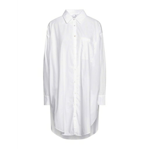 【送料無料】 エージージーンズ レディース ワンピース トップス Mini dresses White 【送料無料】 エージージーンズ レディース ワンピース トップス Mini dresses White