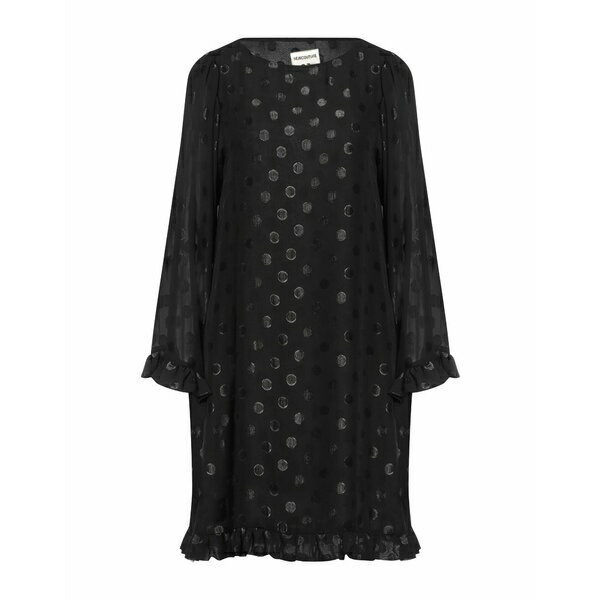 【送料無料】 セミクチュール レディース ワンピース トップス Mini dresses Black