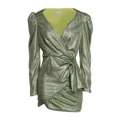 【送料無料】 ファイブルー レディース ワンピース トップス Mini dresses Green 【送料無料】 ファイブルー レディース ワンピース トップス Mini dresses Green