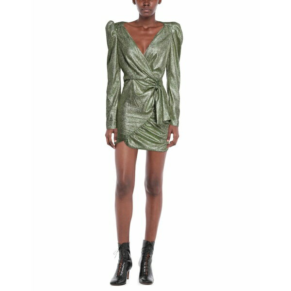 【送料無料】 ファイブルー レディース ワンピース トップス Mini dresses Green