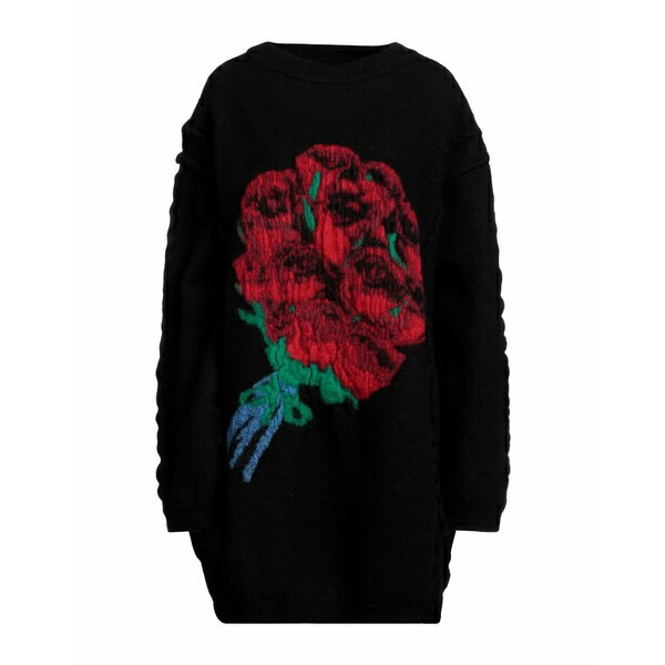 【送料無料】 ジョーダンルカ レディース ワンピース トップス Mini dresses Black