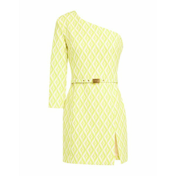 【送料無料】 エリザベスフランキ レディース ワンピース トップス Mini dresses Green